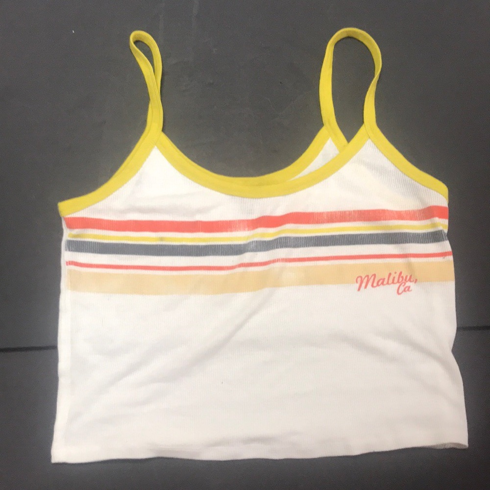 Malibu, California crop top